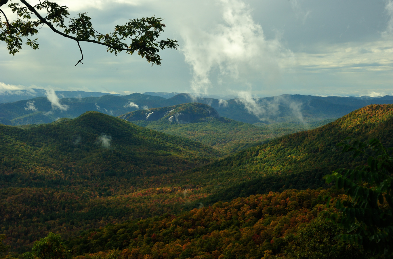 Blue Ridge Parkway [85 mm, 1/200 sec at f / 10, ISO 400]